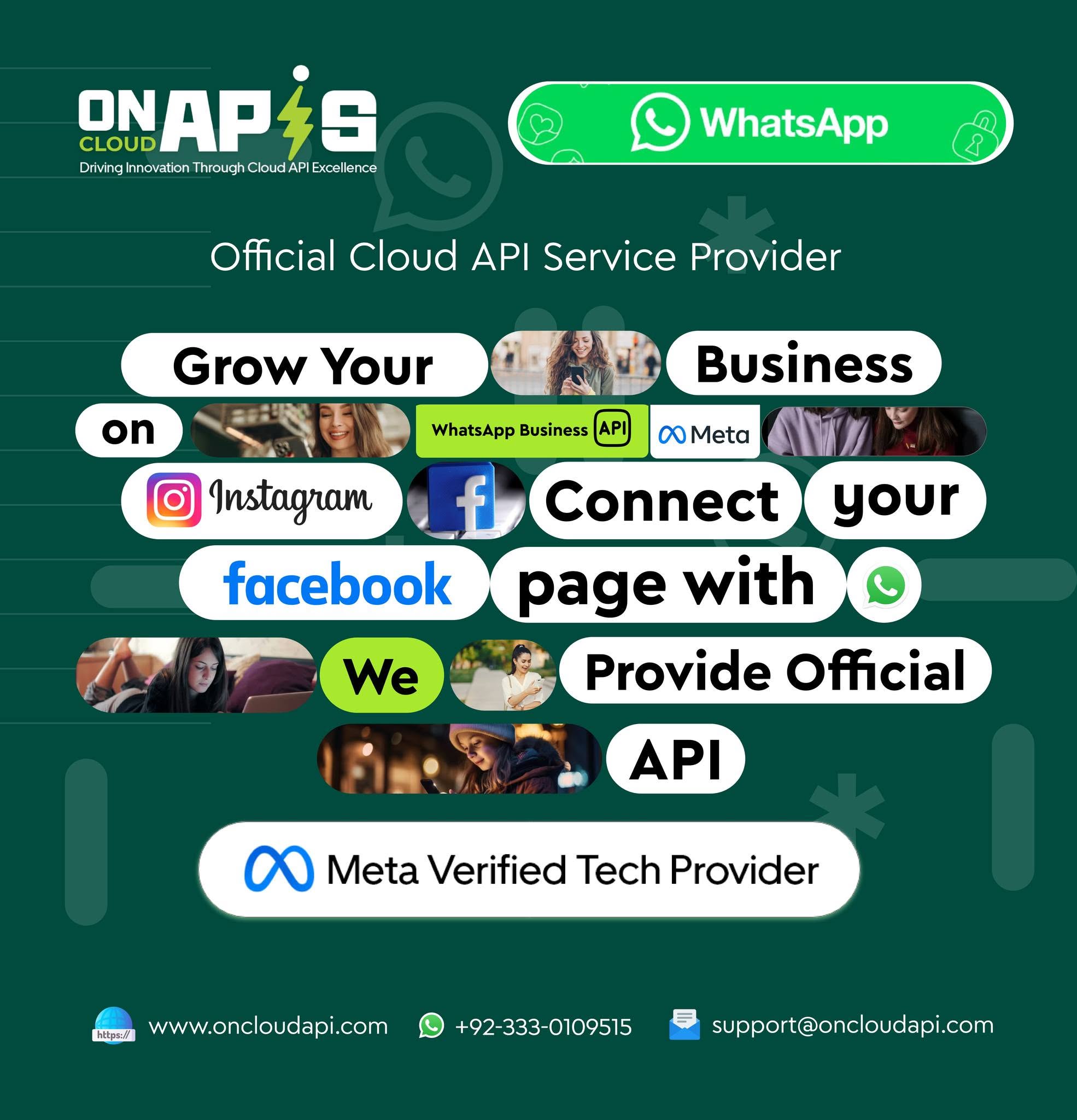 Grow Your Business with WhatsApp Business API — Powered by On Cloud API