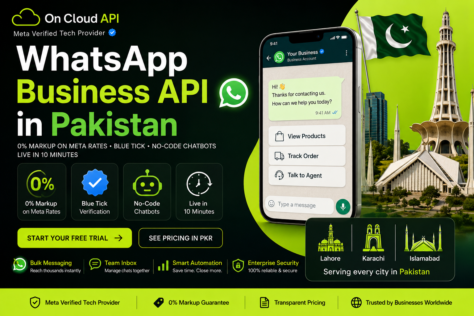 WhatsApp Business API in Pakistan